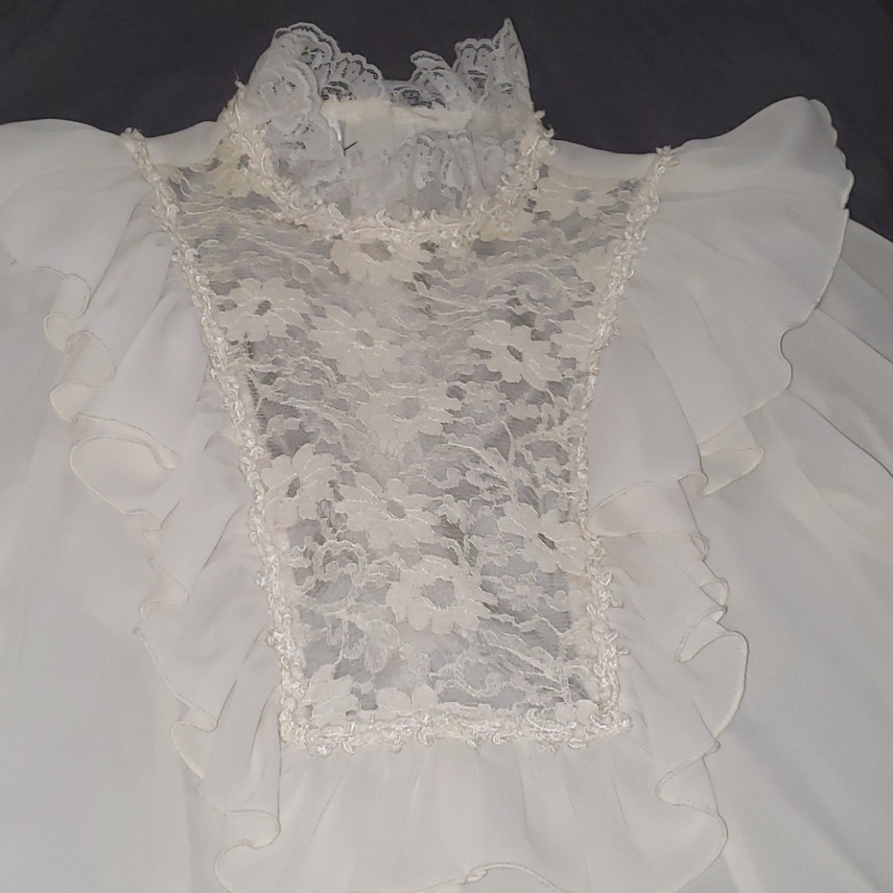 Vintage Victorian style blouse - Picture 6 of 10